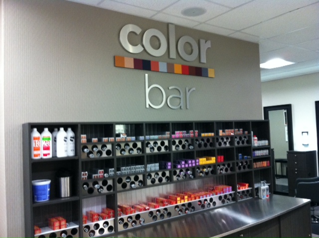 Color bar Salon color bar, Color bar salon ideas, Salon